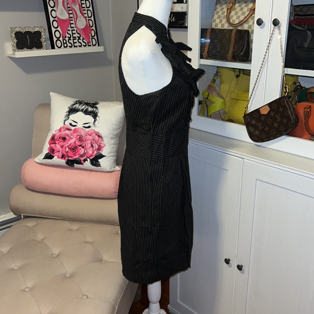 Express Pinstripe, pencil skirt dress - Picture 4 of 8